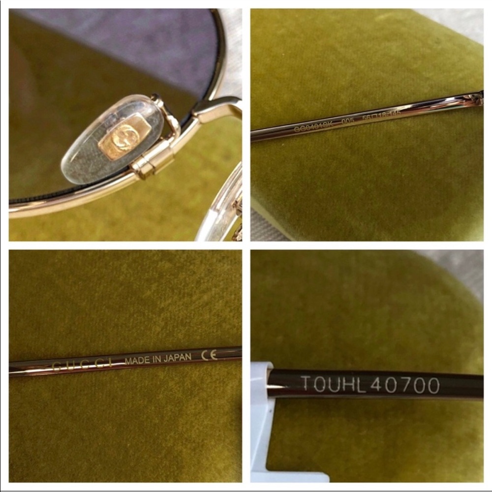 😎 NWT GUCCI 56MM Sunglasses - Picture 5 of 7